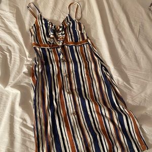 Love Tree striped strappy dress size medium